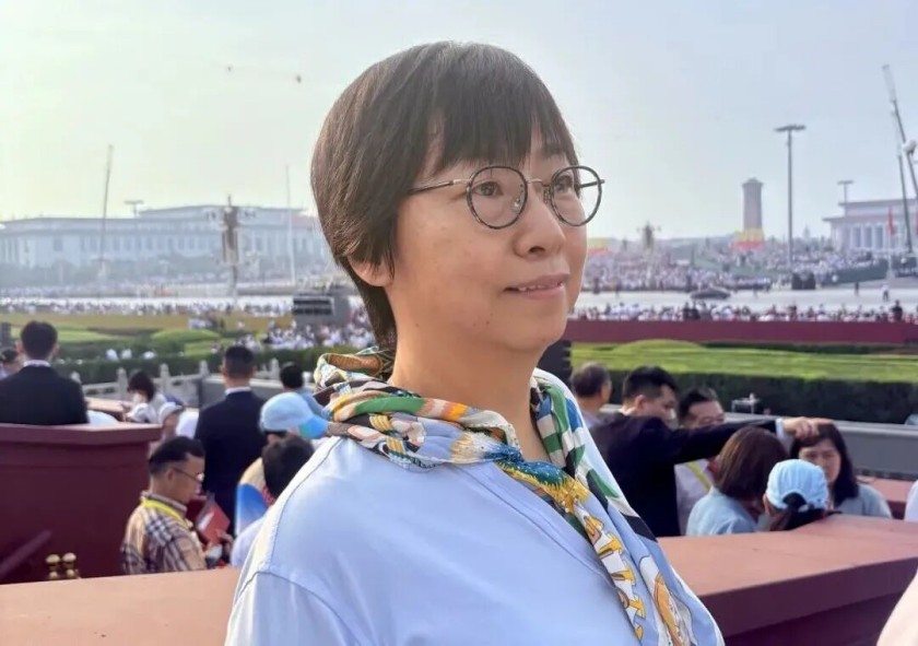 来自上海公益界的她，今天在天安门广场观礼！_副本.jpg